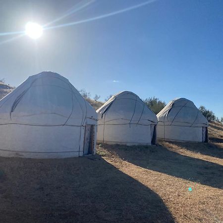 Authentic Uzbek Yurt Camp Eco-Friendly Hotel Nurota Kültér fotó