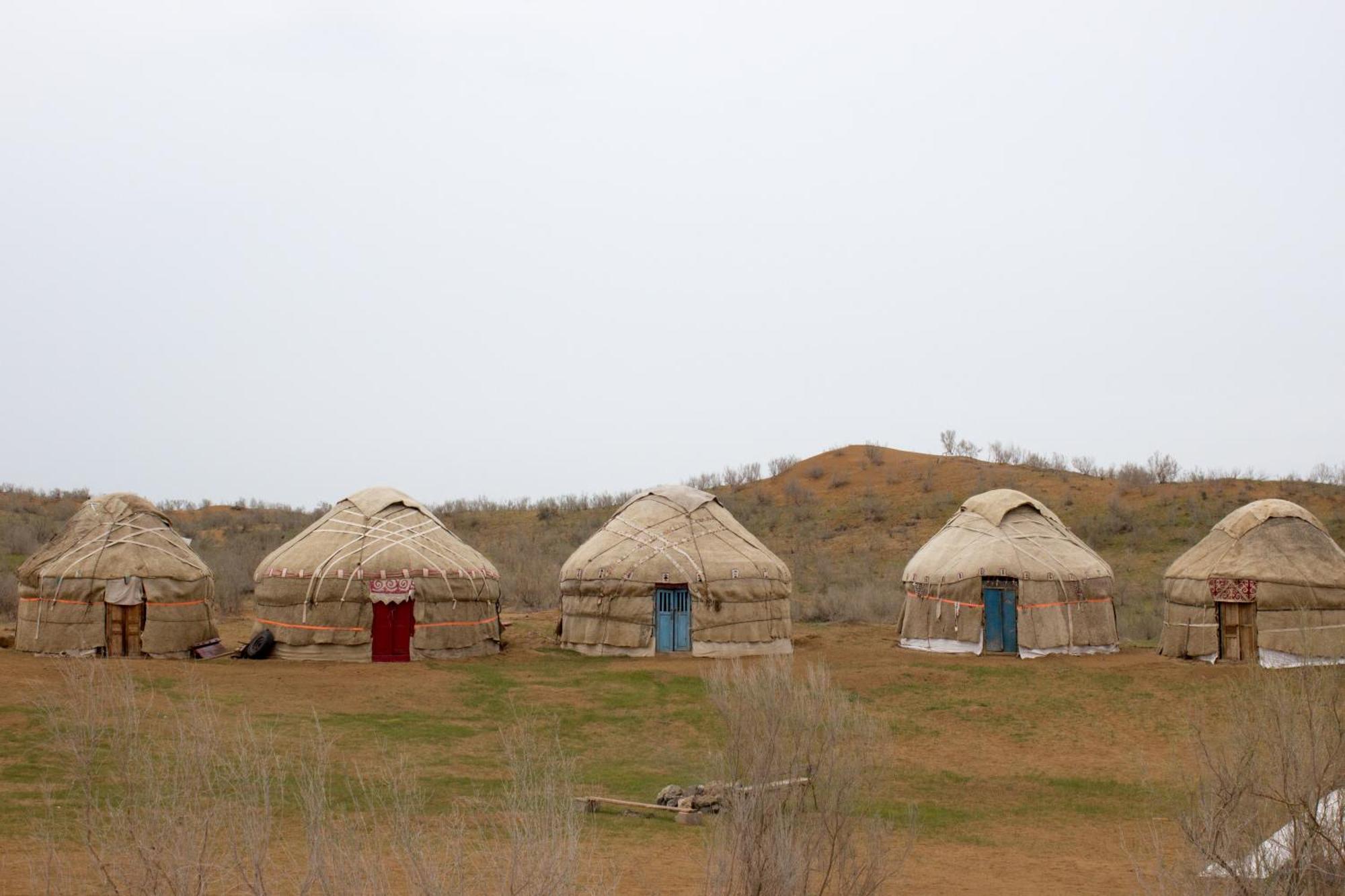 Authentic Uzbek Yurt Camp Eco-Friendly Hotel Nurota Kültér fotó