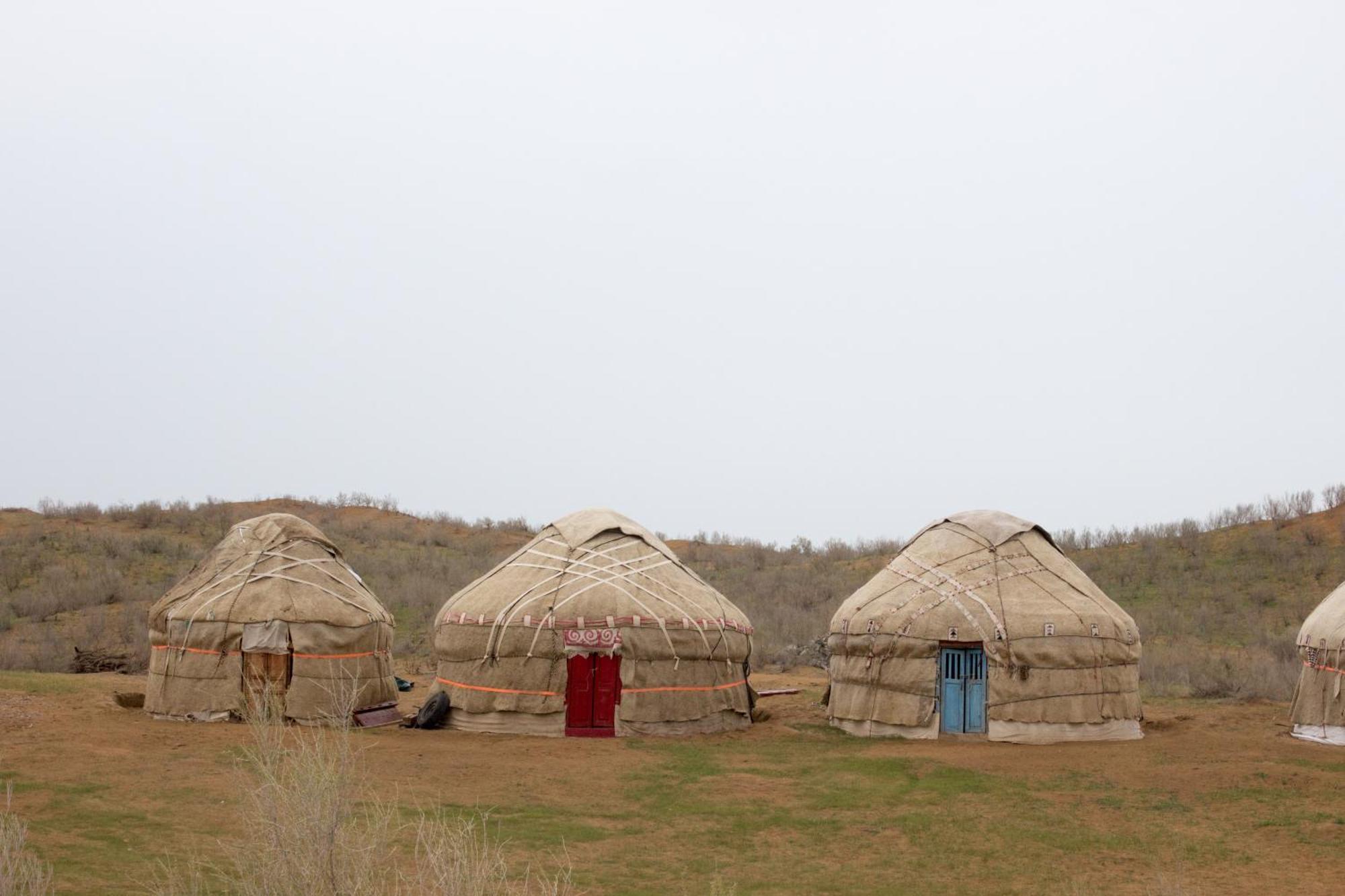 Authentic Uzbek Yurt Camp Eco-Friendly Hotel Nurota Kültér fotó