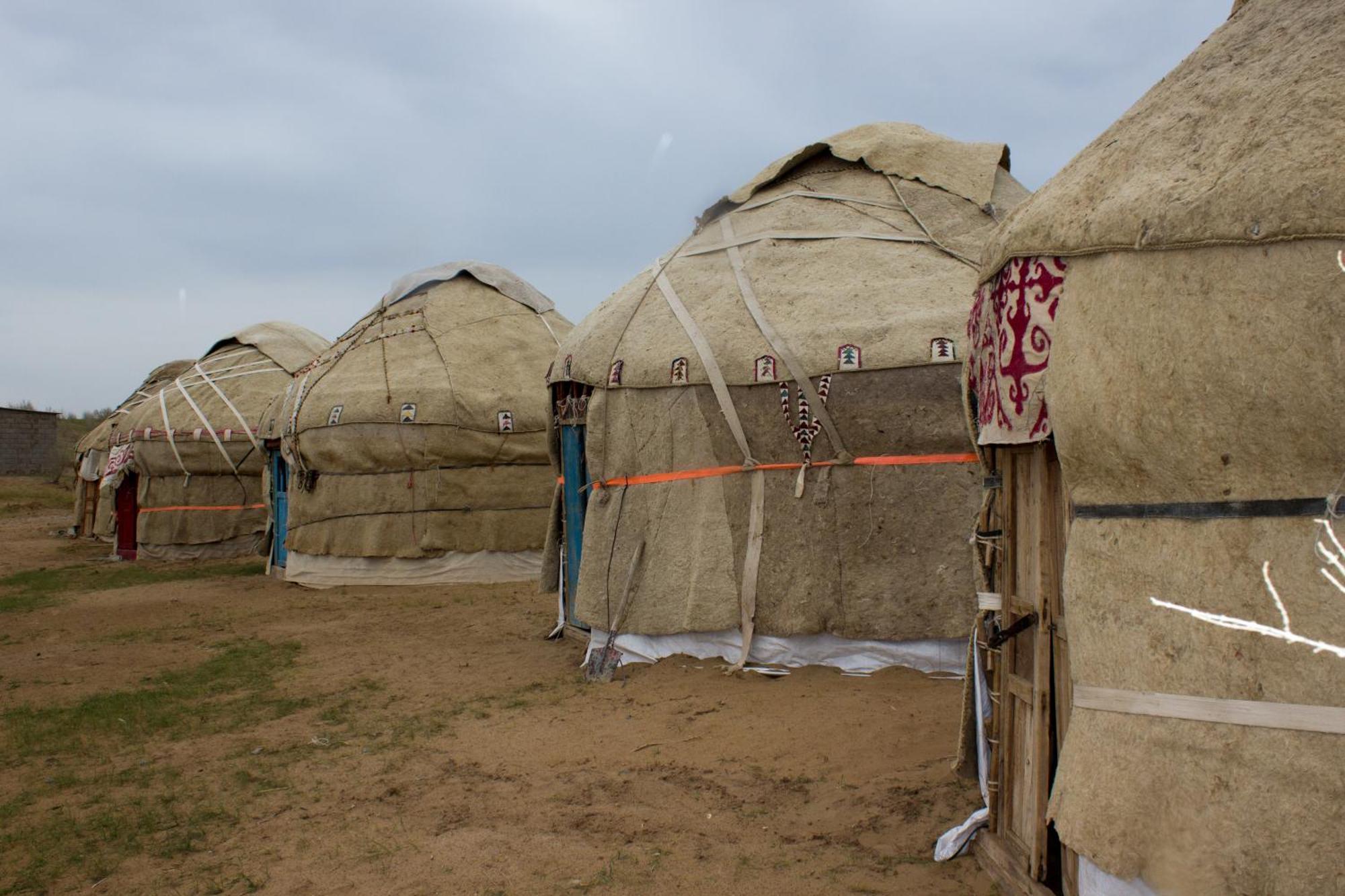 Authentic Uzbek Yurt Camp Eco-Friendly Hotel Nurota Kültér fotó