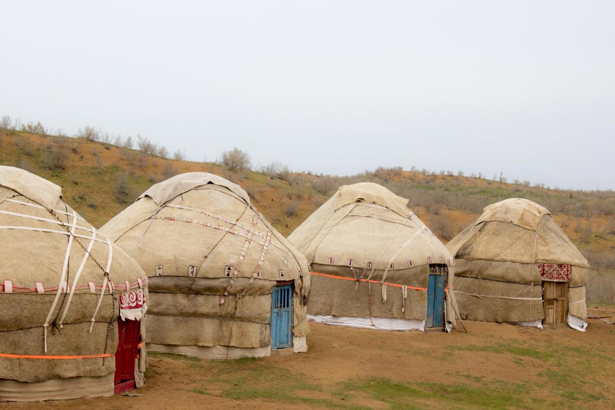 Authentic Uzbek Yurt Camp Eco-Friendly Hotel Nurota Kültér fotó