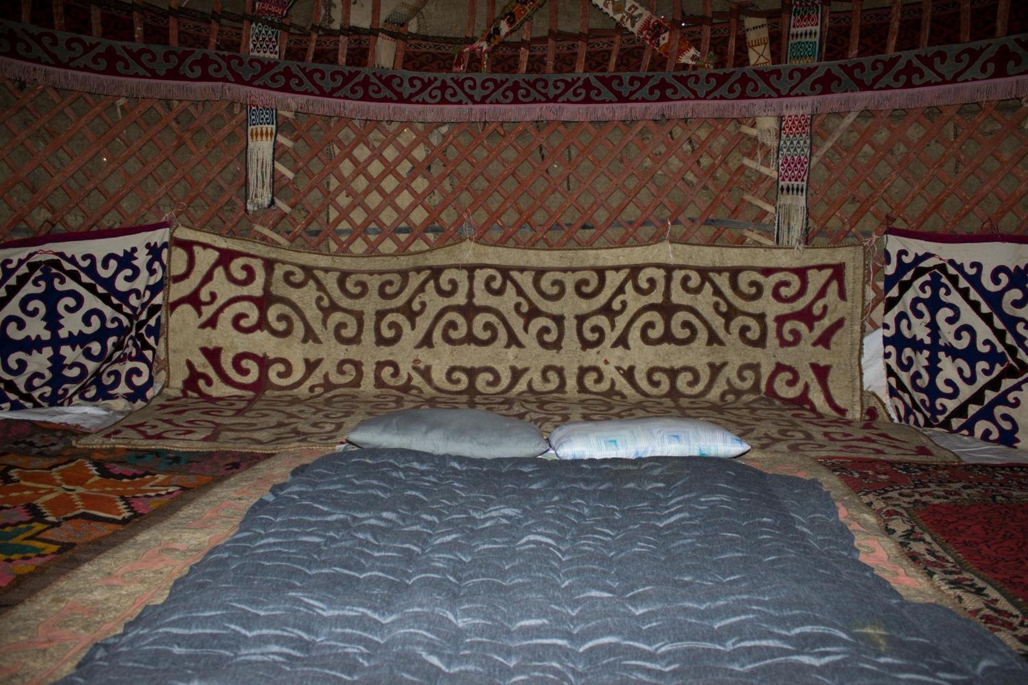 Authentic Uzbek Yurt Camp Eco-Friendly Hotel Nurota Kültér fotó