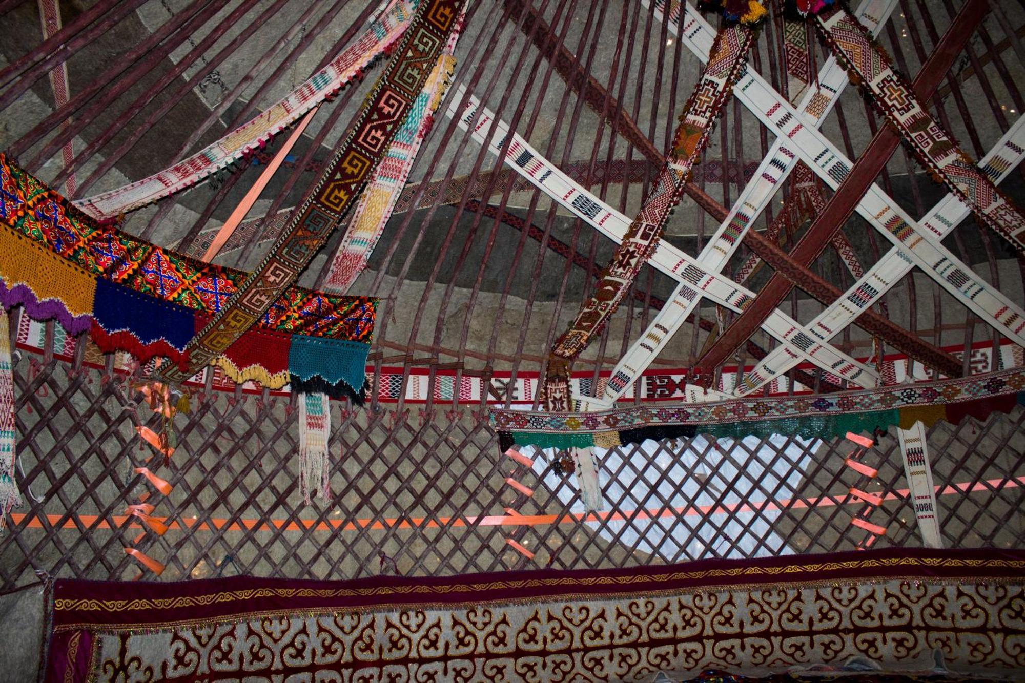 Authentic Uzbek Yurt Camp Eco-Friendly Hotel Nurota Kültér fotó