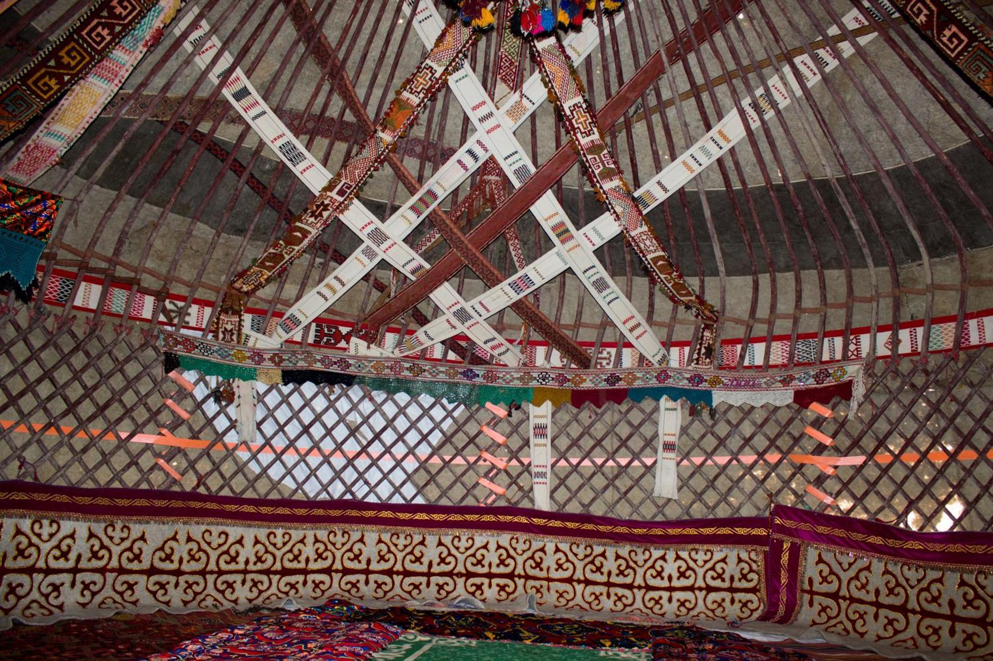Authentic Uzbek Yurt Camp Eco-Friendly Hotel Nurota Kültér fotó