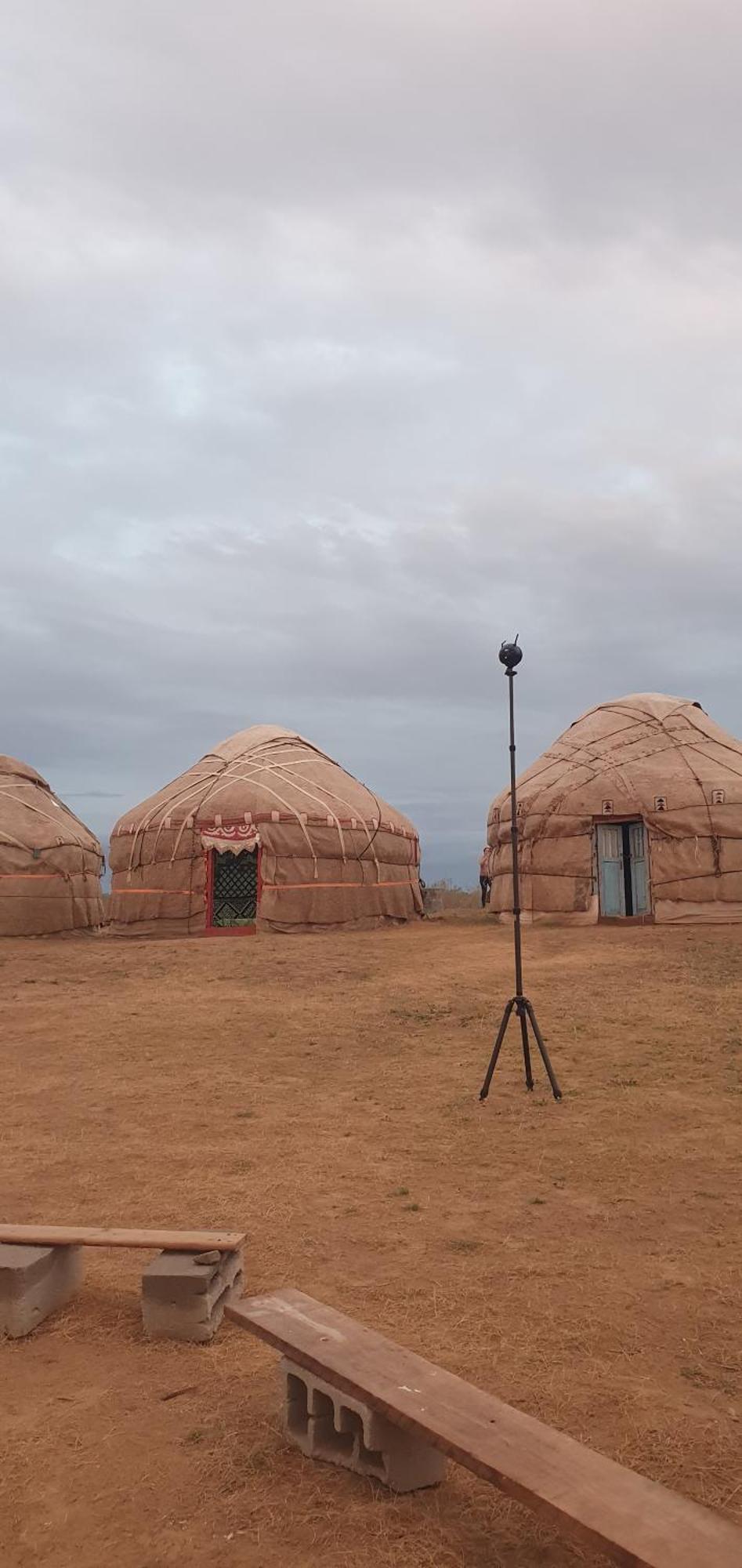 Authentic Uzbek Yurt Camp Eco-Friendly Hotel Nurota Kültér fotó