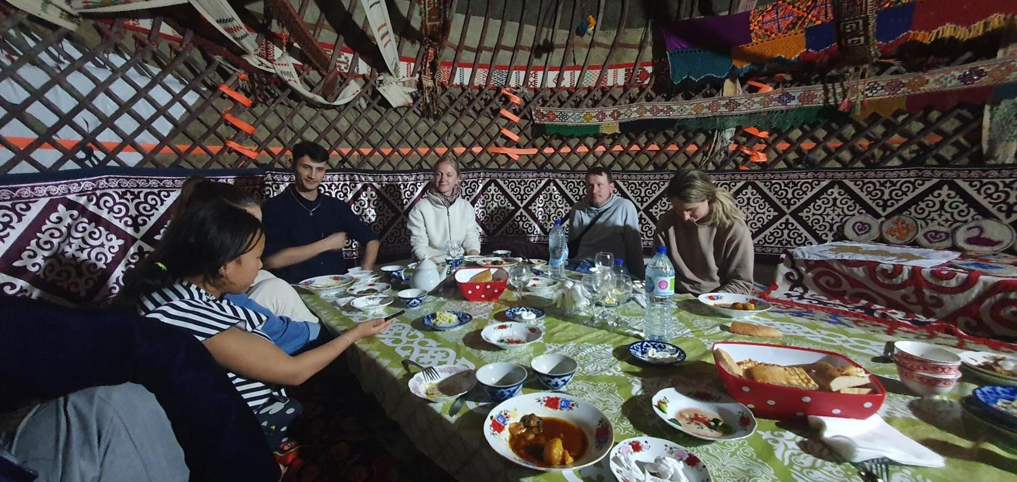 Authentic Uzbek Yurt Camp Eco-Friendly Hotel Nurota Kültér fotó