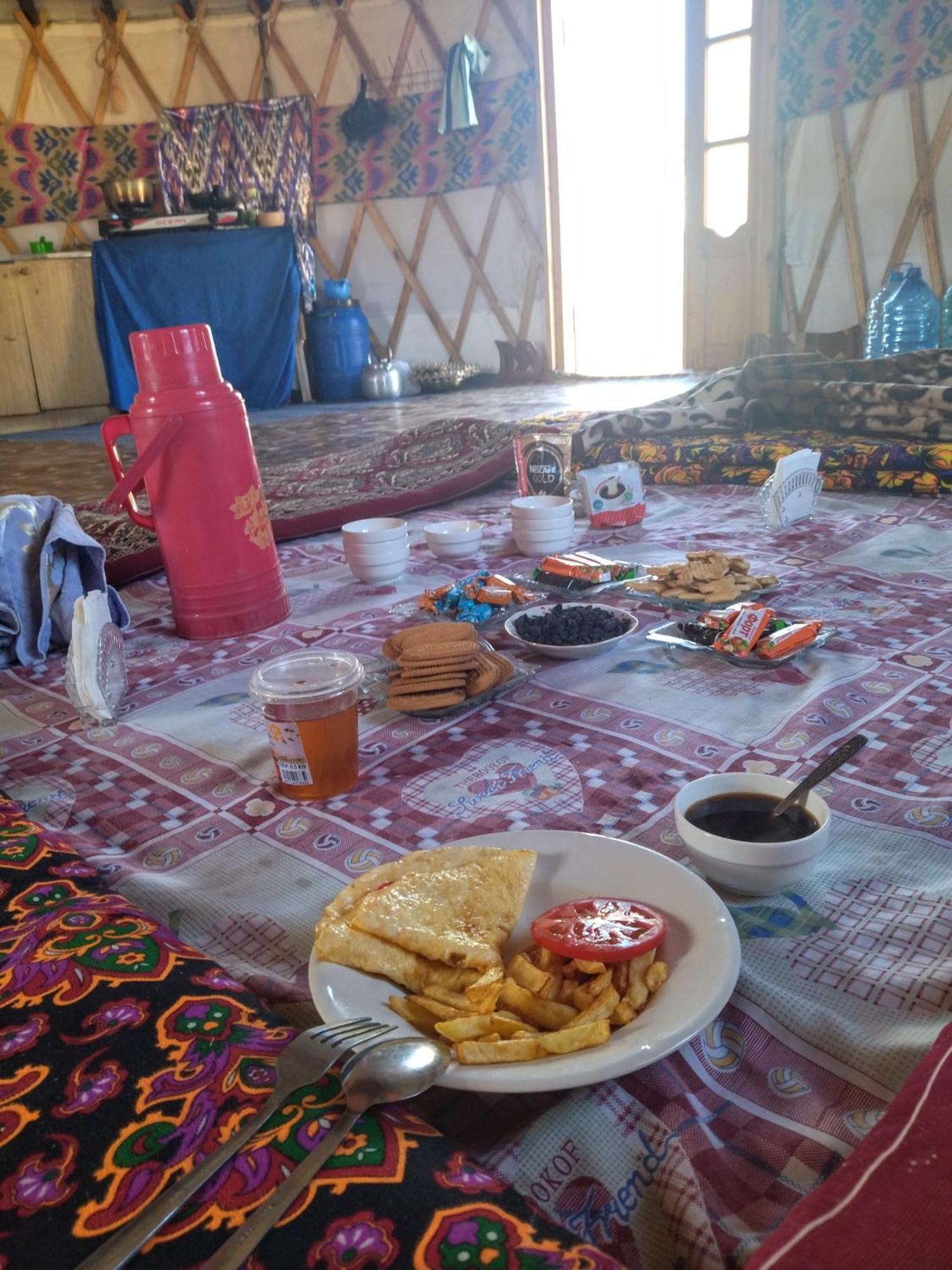 Authentic Uzbek Yurt Camp Eco-Friendly Hotel Nurota Kültér fotó
