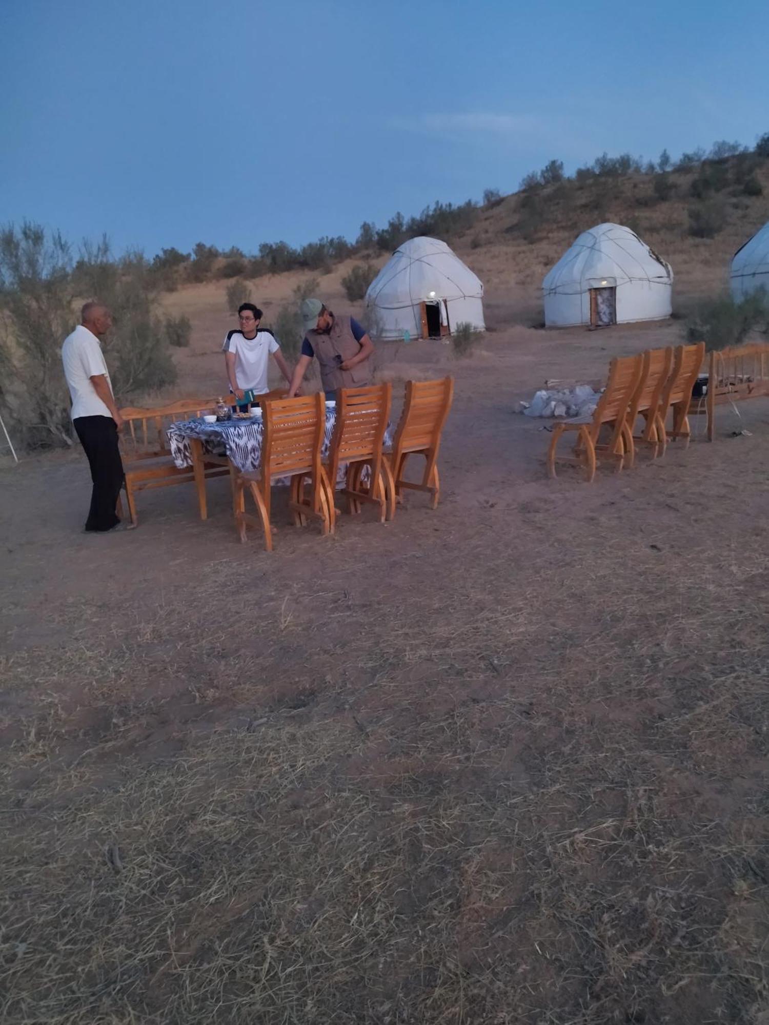 Authentic Uzbek Yurt Camp Eco-Friendly Hotel Nurota Kültér fotó